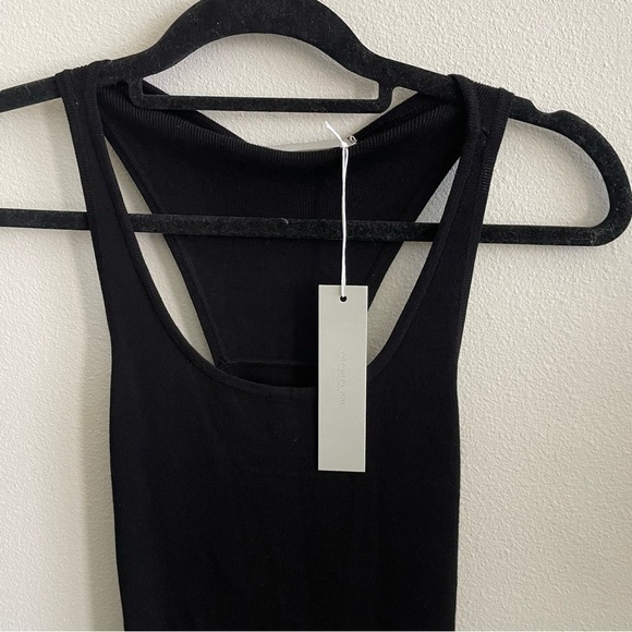 Revolve One gray day black open back dress - Picture 6 of 7